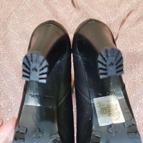 All Saints Woman Size 7 Black Heeled Boots - Picture 9 of 10